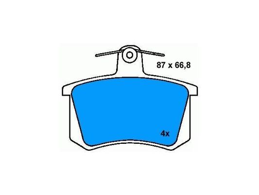 Купить 4A0698451 БМВ тормозная панель online manufacture