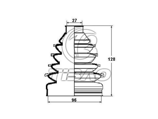 31607507403 Части трансмиссии C.V. Совместный комплект для BMW X5 (E53), 3 (E46)