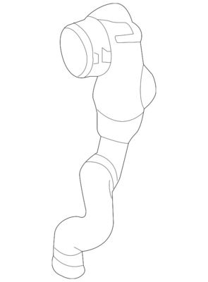 2185010382 Части двигателя Водопровод для охлаждения